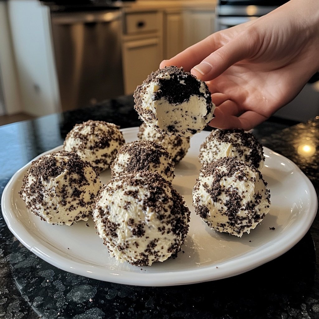 Oreo Cream Cheese Balls