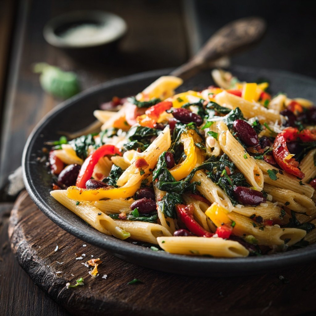 High-Protein Veggie Pasta