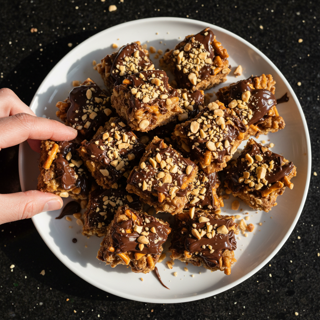 Nutty Pretzel Reese's Treats