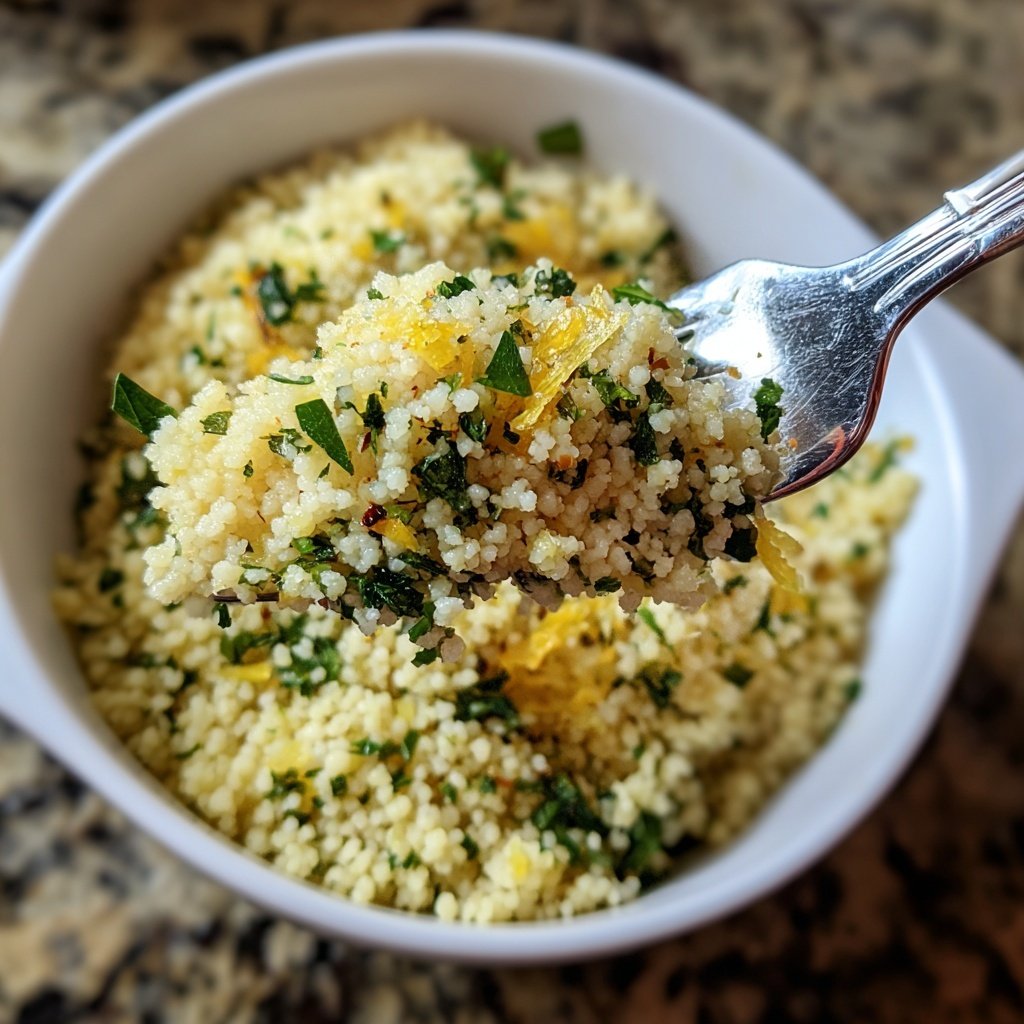 Zesty Lemon Herb Couscous