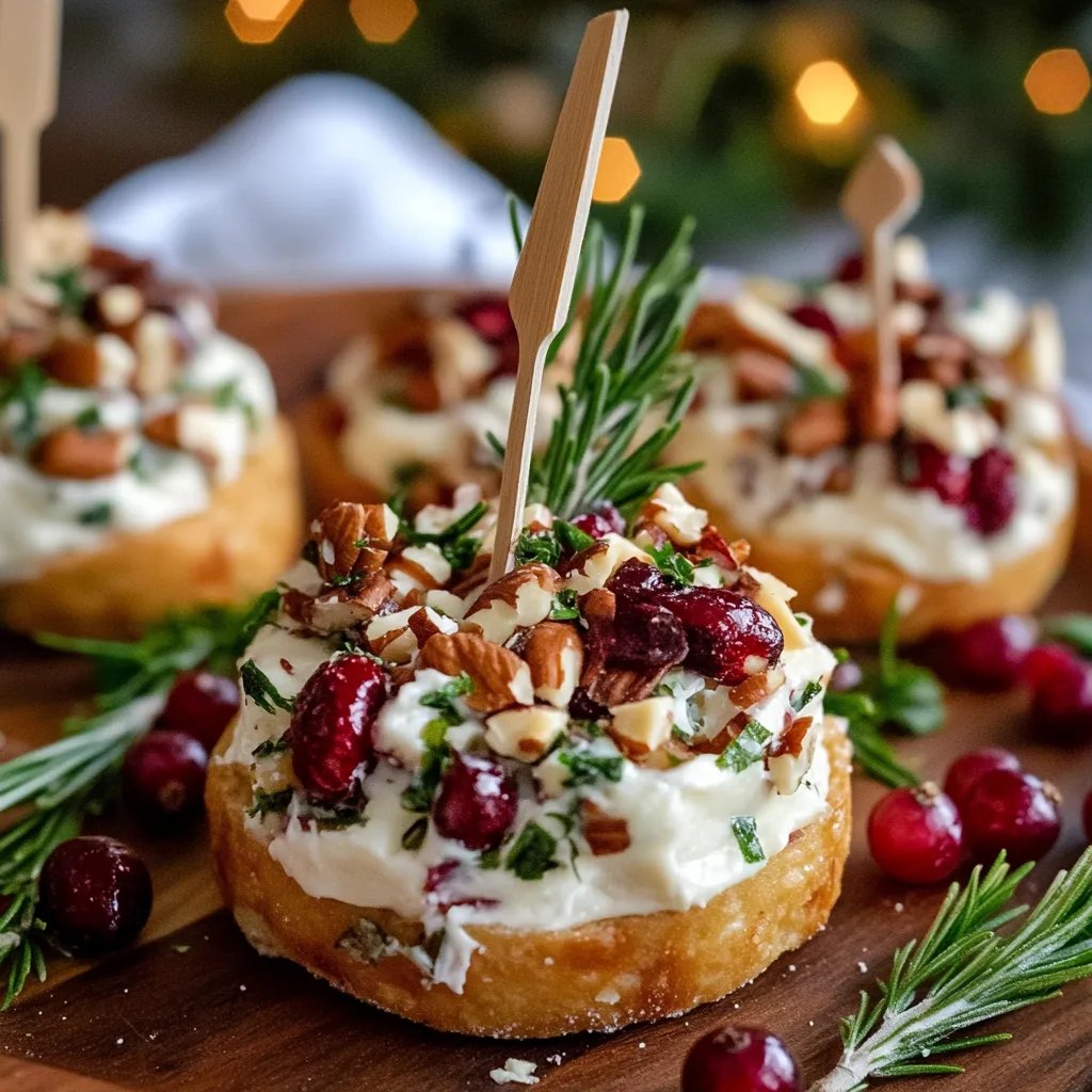Festive Cranberry Pecan Cheese Ball