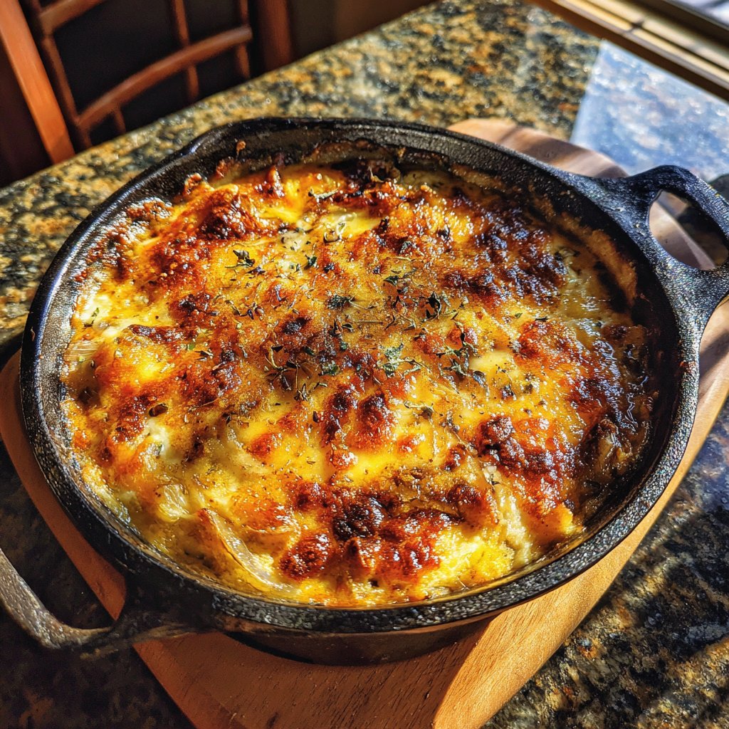 Rustic Onion Boil Bake