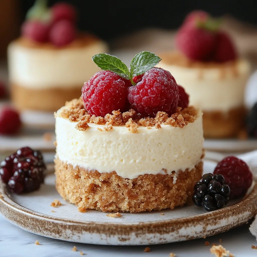 Mini Protein Cheesecakes: An Incredible Ultimate Recipe with 5 Easy Steps
