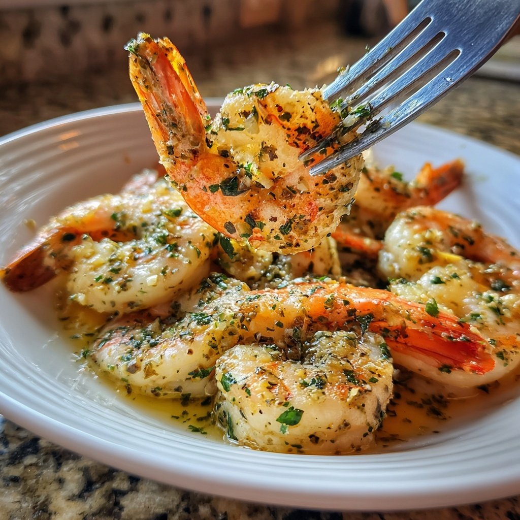Shrimp Scampi Lemon Garlic Sauce