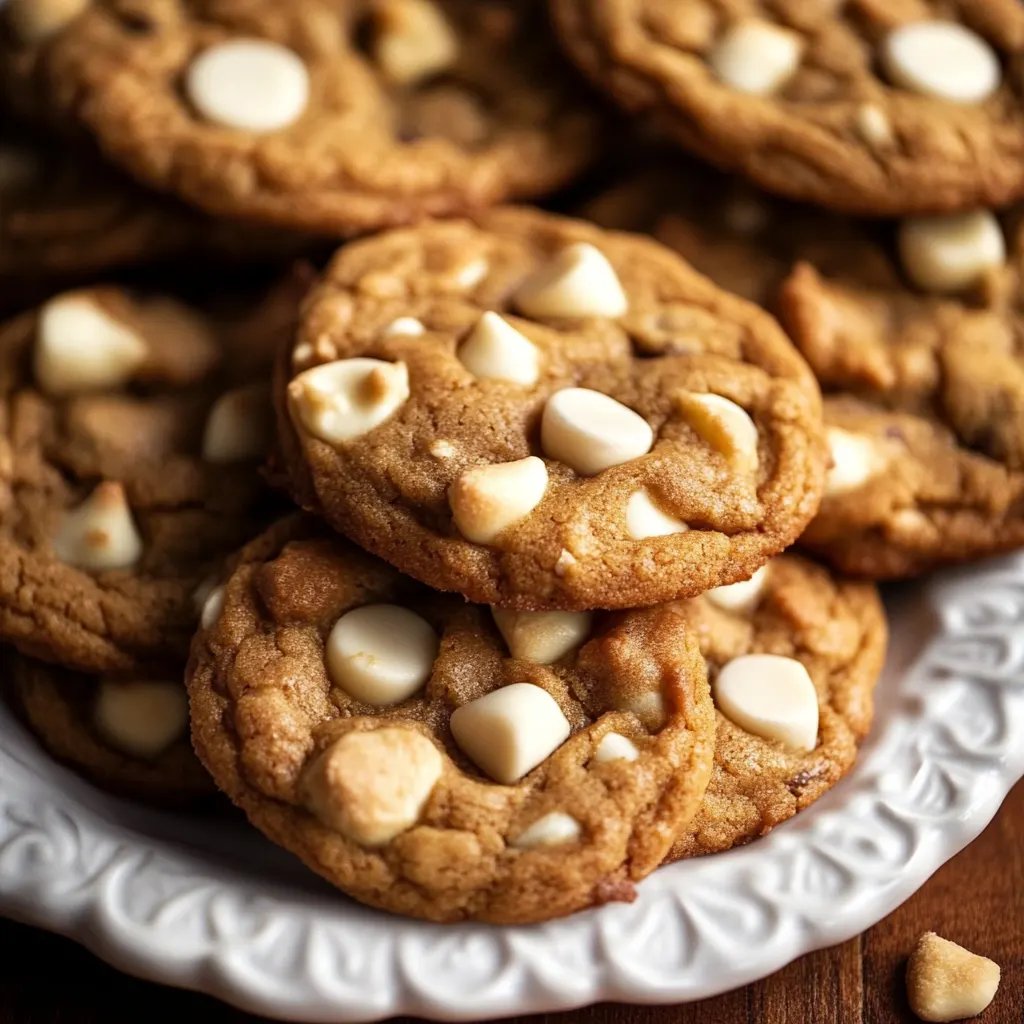 Pumpkin White Chocolate Chip Cookies