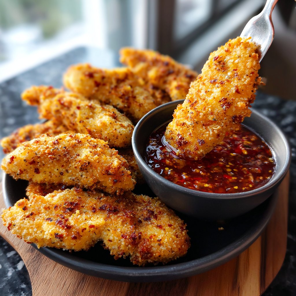 Air Fryer Crispy Chicken Tenders