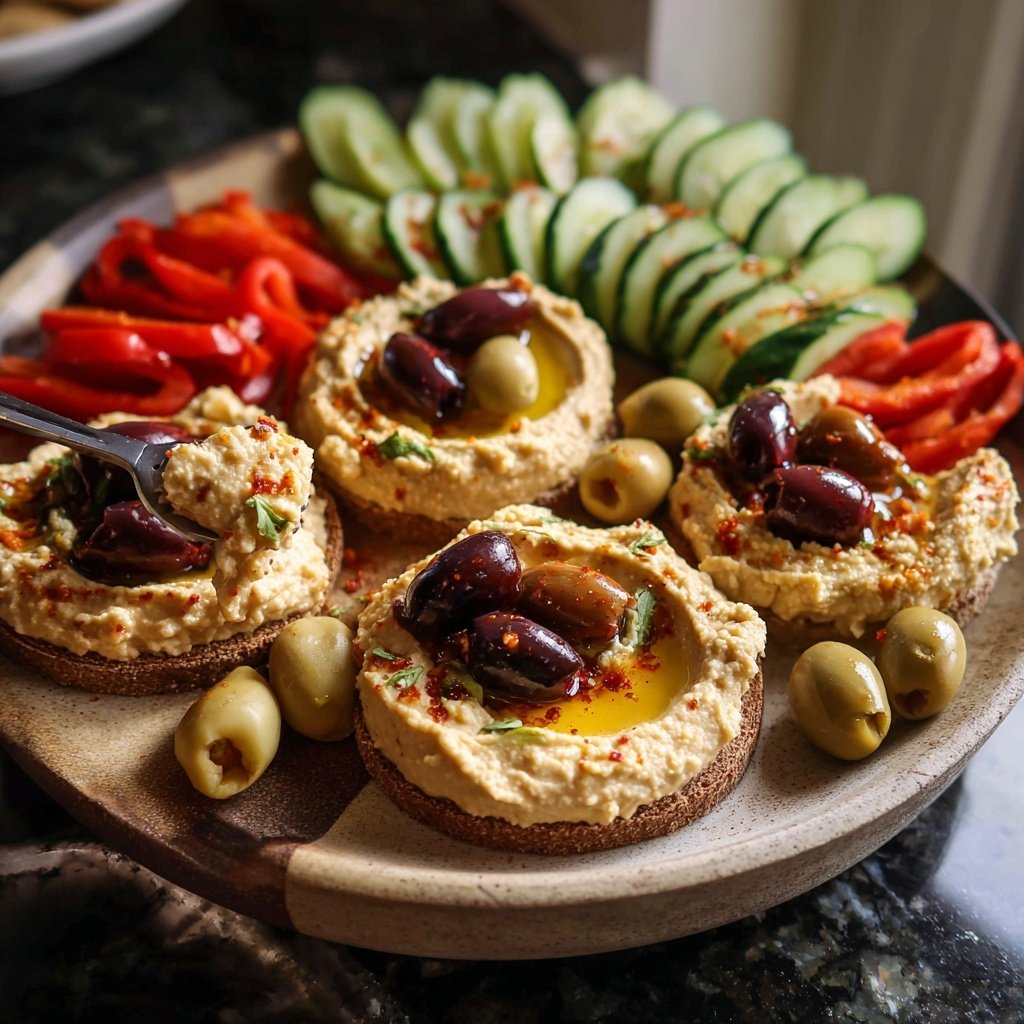 Mediterranean Hummus Platter