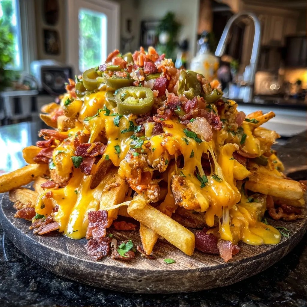 Cheeseburger Fries Loaded