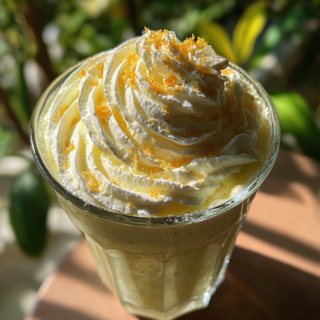 Citrus Vanilla Frappe Dream