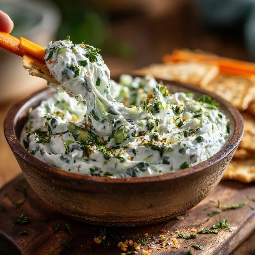 Greek Yogurt Cucumber Dip