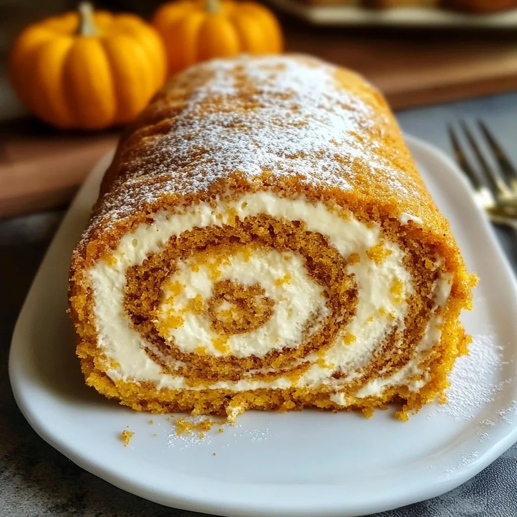 Creamy Pumpkin Spice Roll Cake: An Amazing Ultimate Recipe