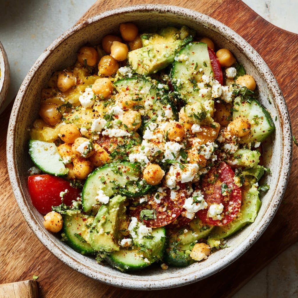 Mediterranean Chickpea Power Bowl