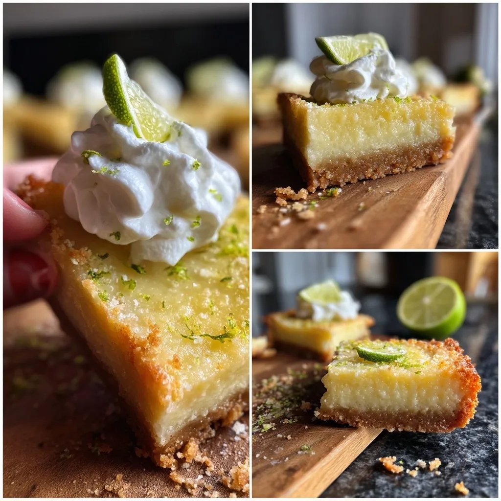 Key Lime Pie Bars