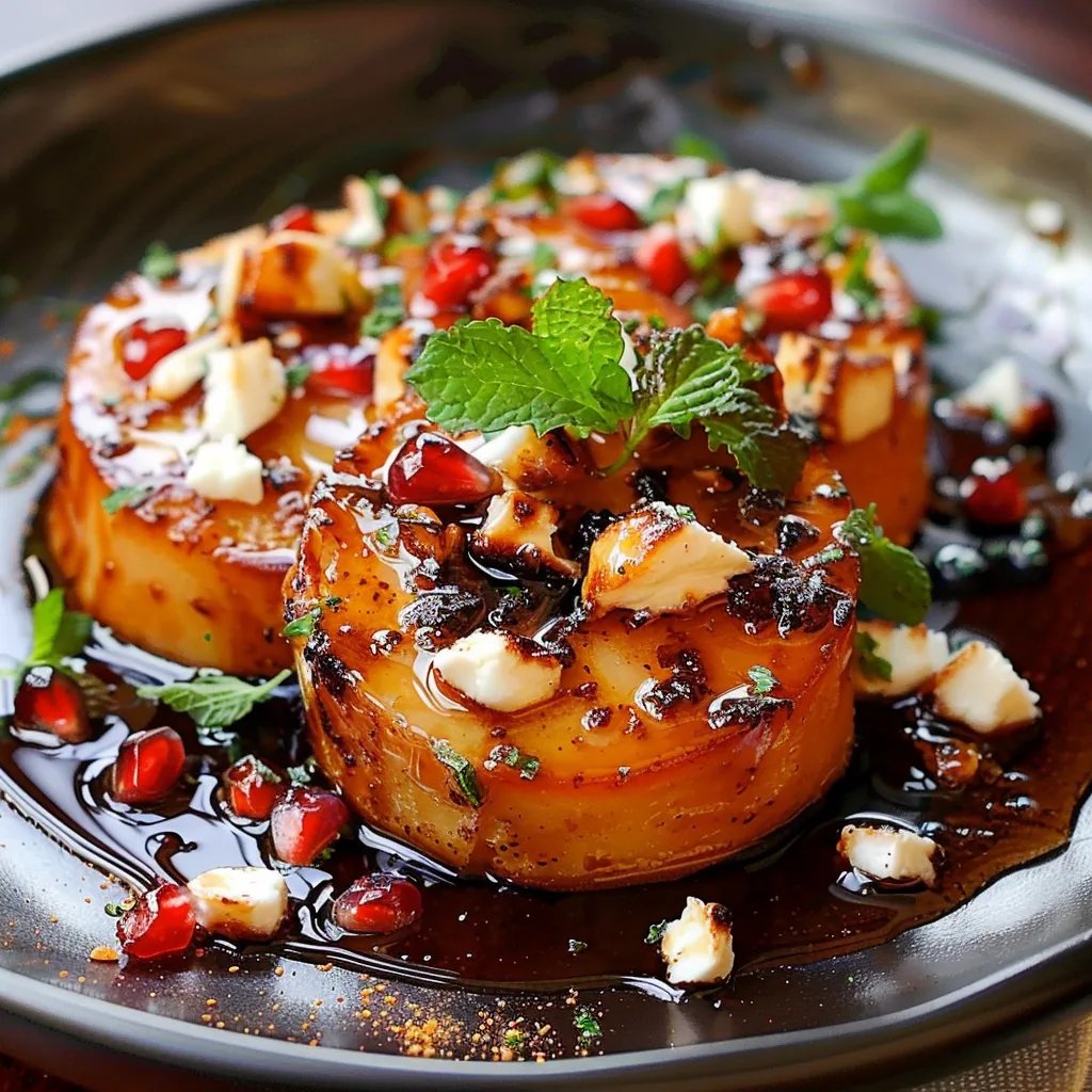 Baked Feta with Pomegranate & Honey