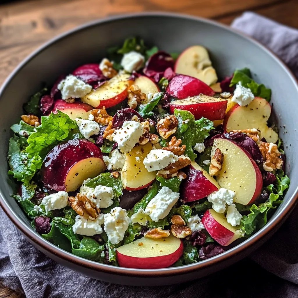 Autumn Harvest Honeycrisp Apple & Feta Salad