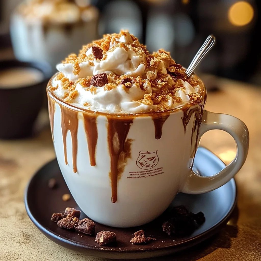 Salted Caramel Brûlée Latte