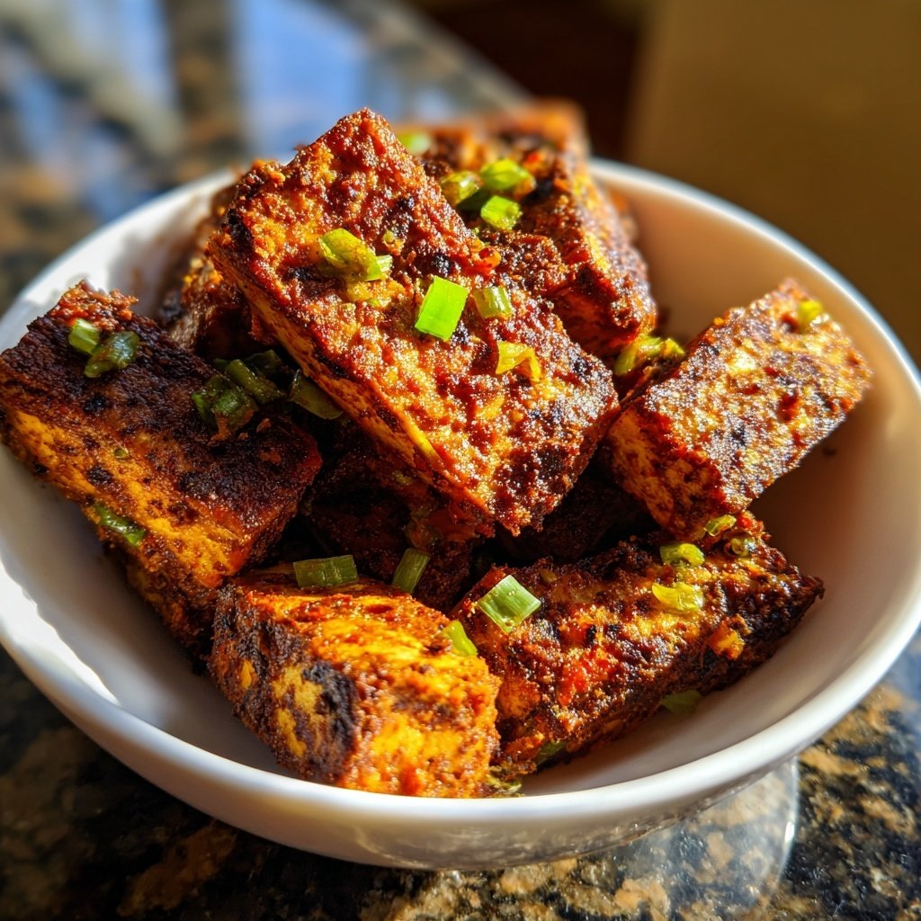 Spicy Jamaican Jerk Tofu