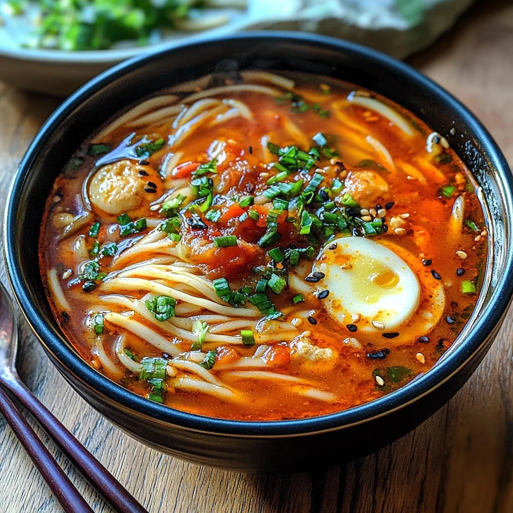 Garlic Miso Noodle Soup: An Incredible Ultimate Recipe for 4