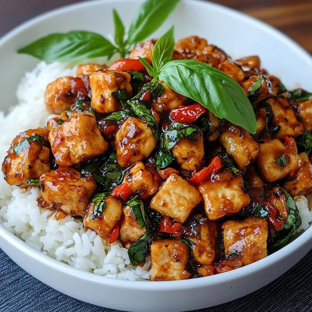 Thai Basil Tofu: An Incredible Ultimate Recipe You’ll Love