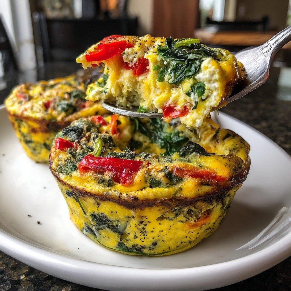 Baked Egg Veggie Cups