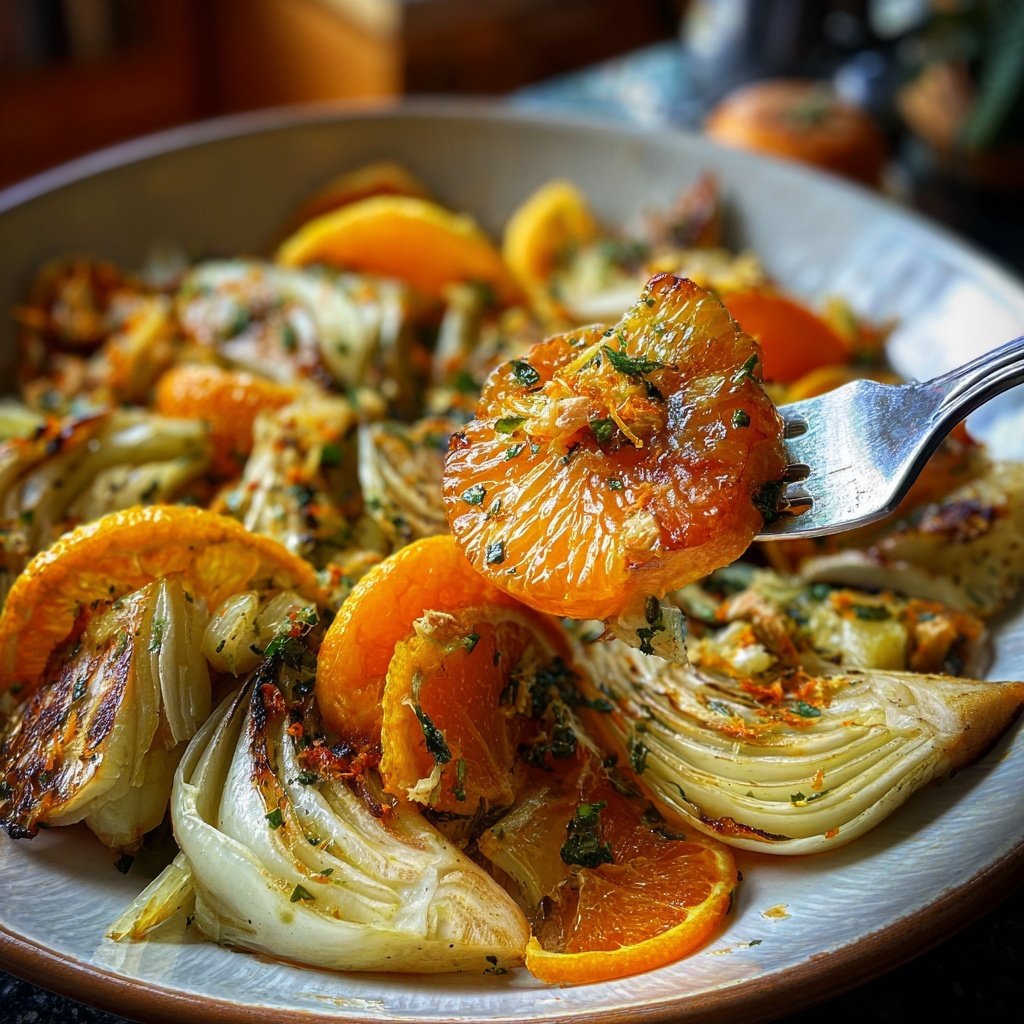 Roasted Fennel Citrus Salad