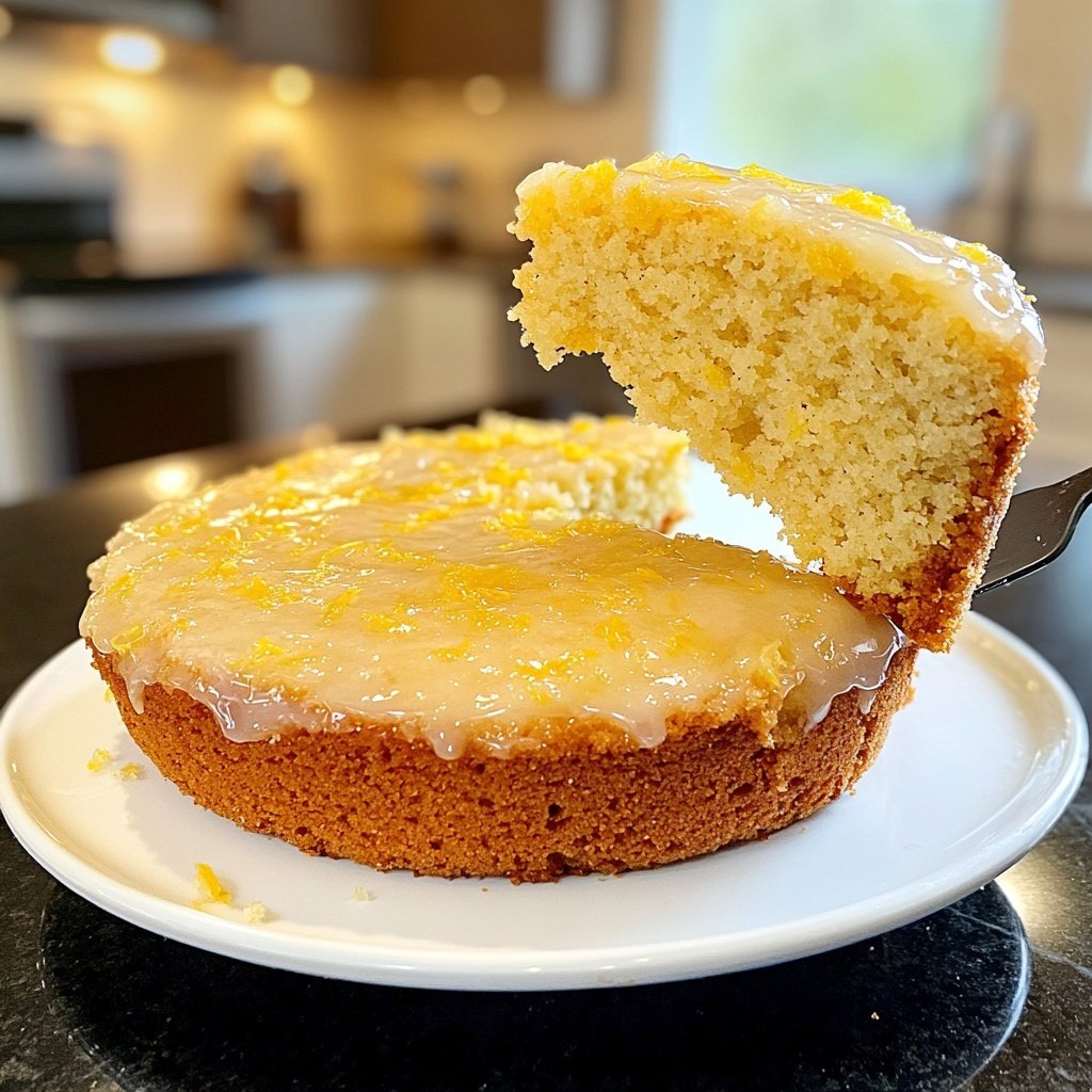Meyer Lemon Semolina Cake