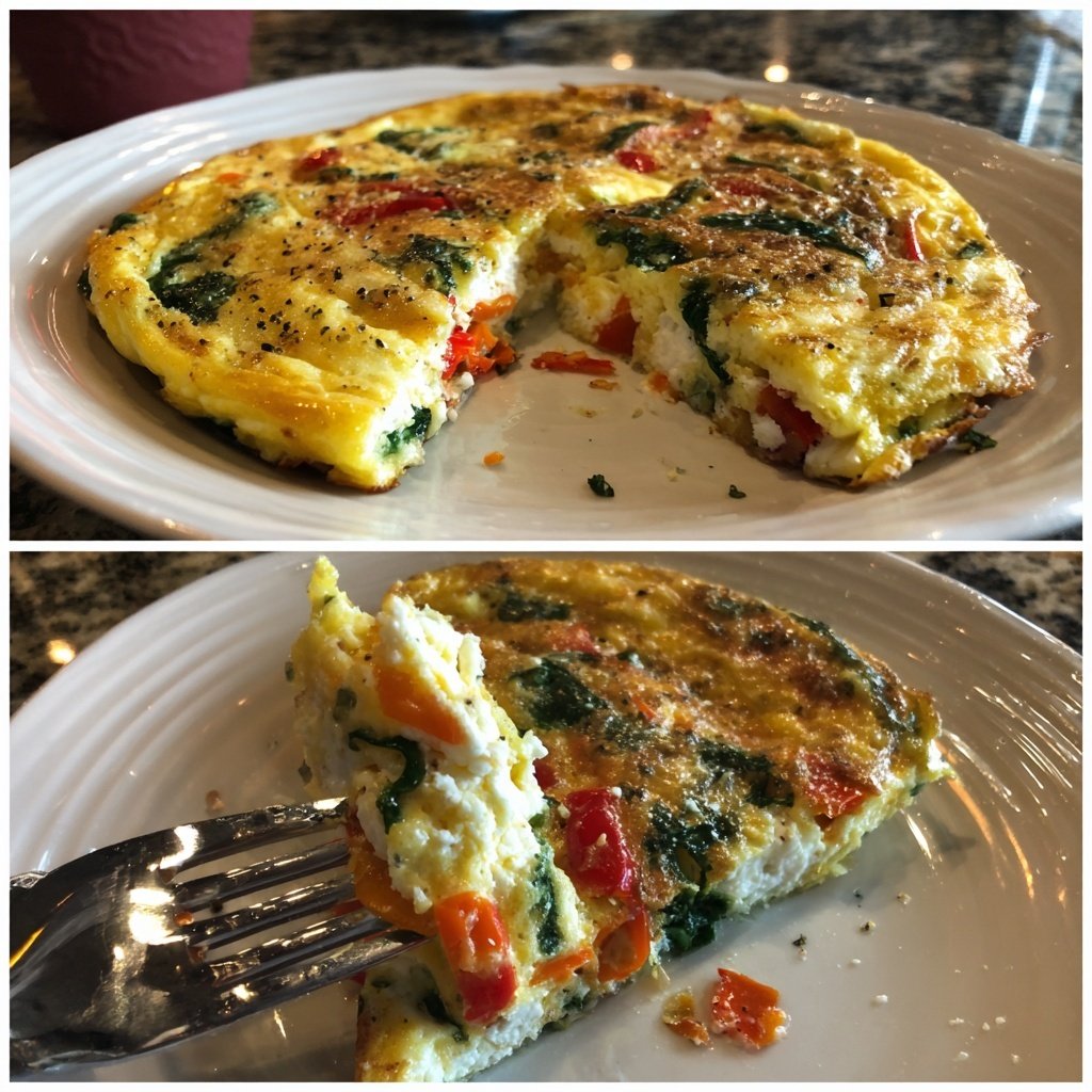 Egg White Veggie Omelet