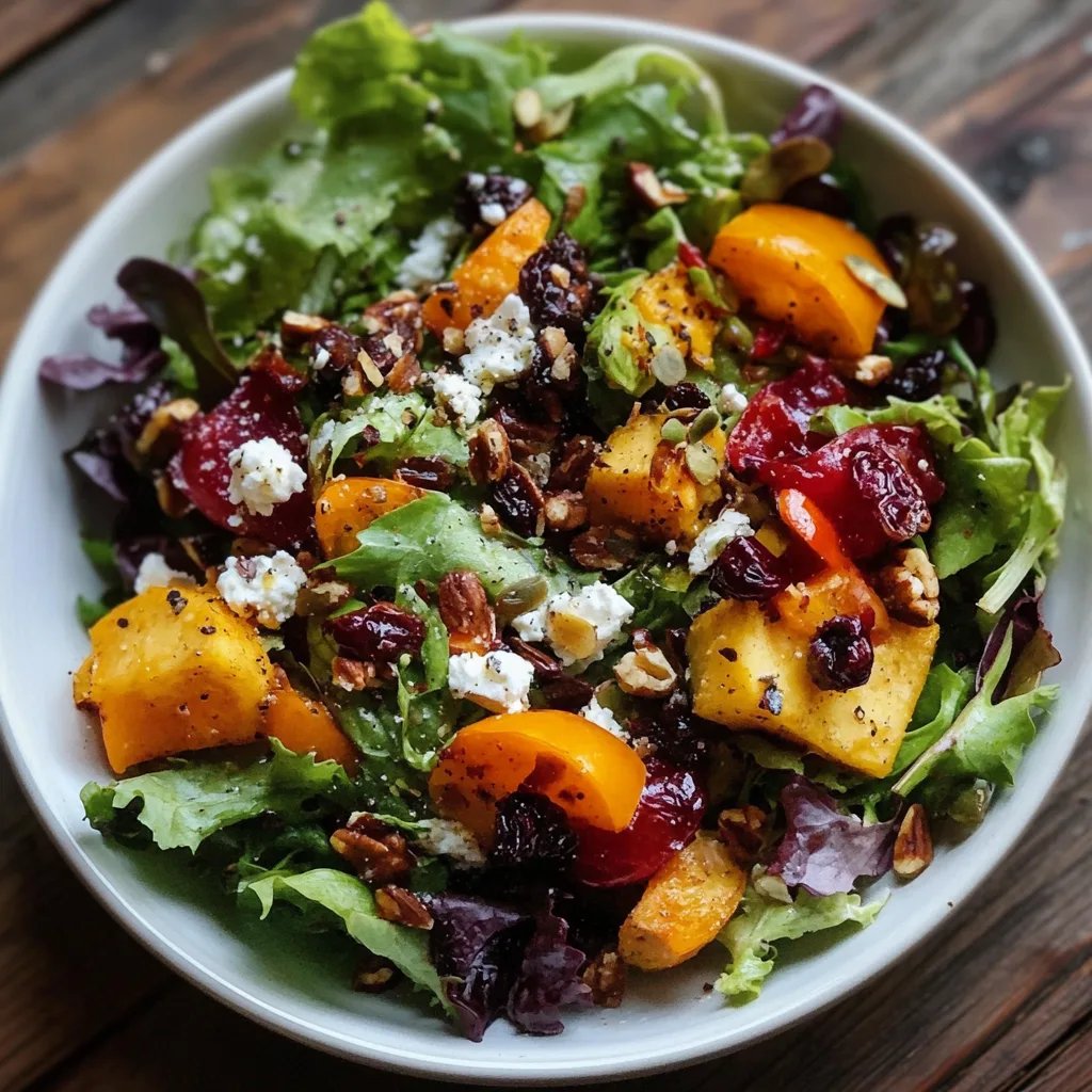 35-Minute Fall Salad with Maple Dressing