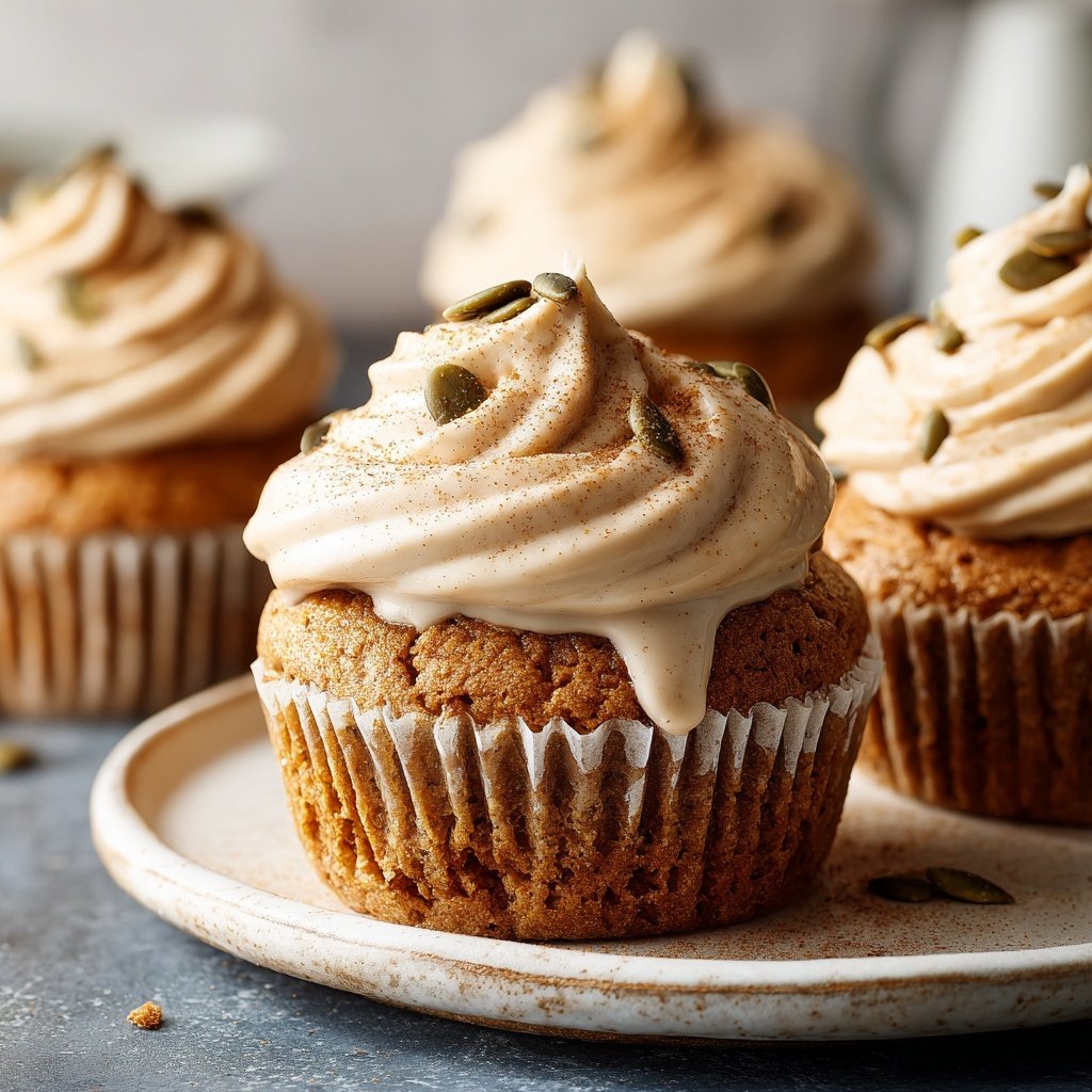 Pumpkin Spice Cupcake Delight