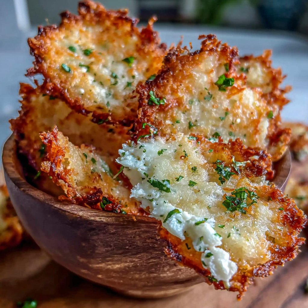 Cottage Cheese Chips Snack