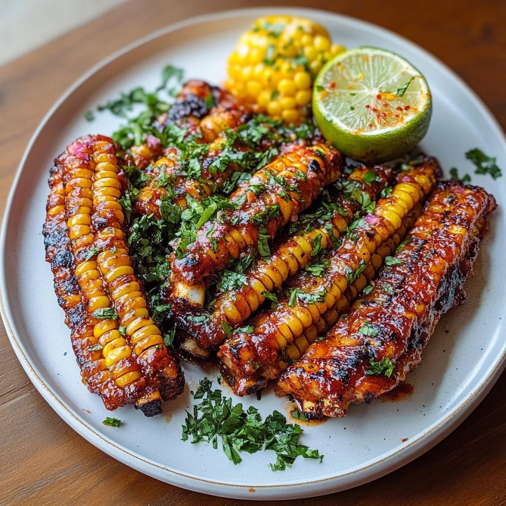 Paprika Corn Ribs with Lime & Chilli Salsa: An Amazing Ultimate Recipe
