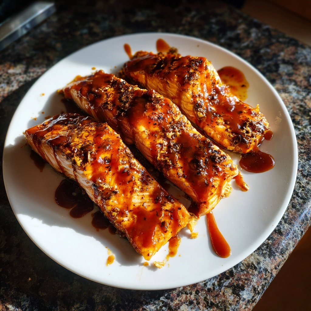 Zesty Barbecue Salmon Marinade