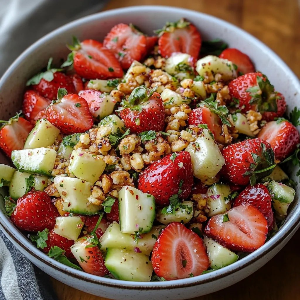Strawberry Crunch Salad: An Amazing Ultimate Recipe