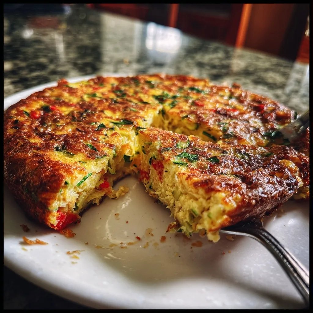 Tomato Zucchini Herb Frittata
