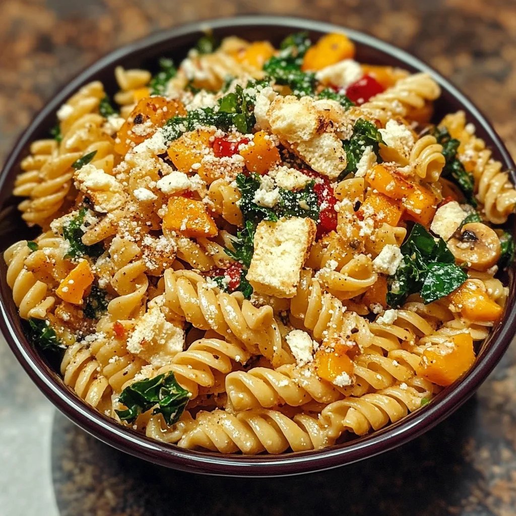 Fall Harvest Pasta Salad