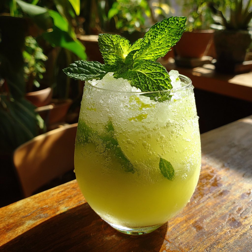 Honeydew Coconut Fizz