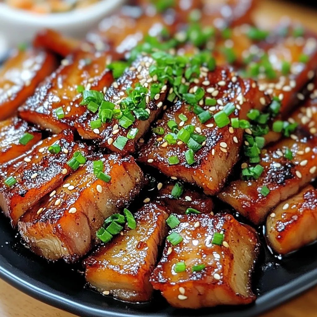 Korean Pork Belly: An Incredible Recipe for an Amazing Dish