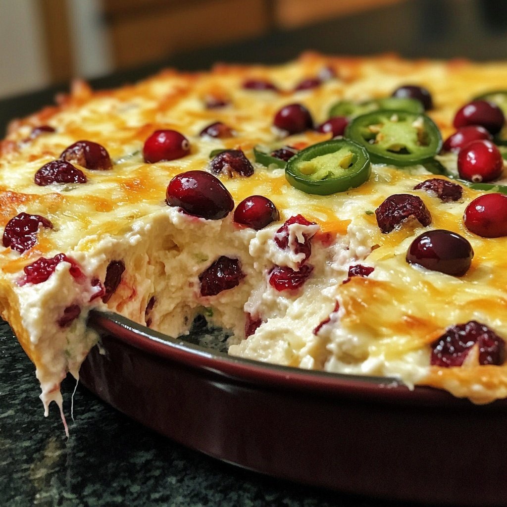 Quick Cranberry Jalapeno Dip