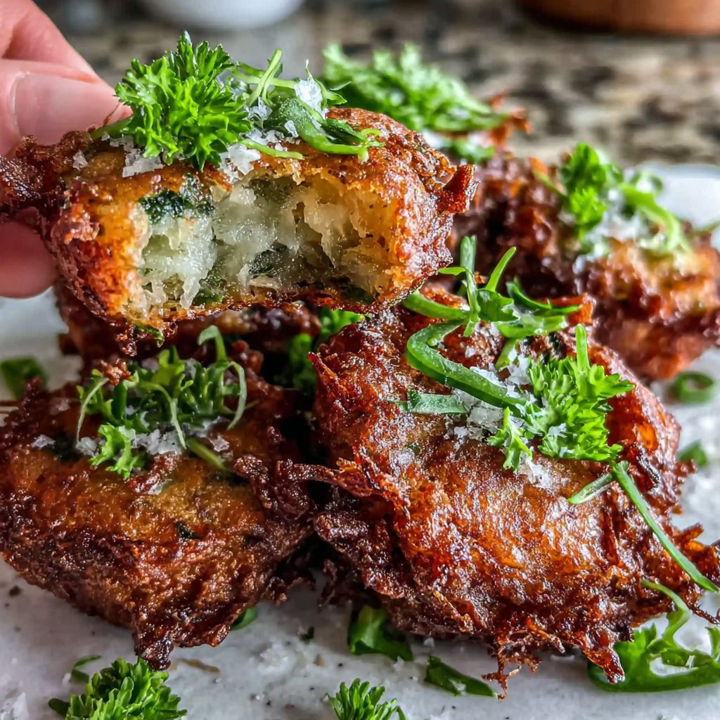 Savory Dandelion Fritters
