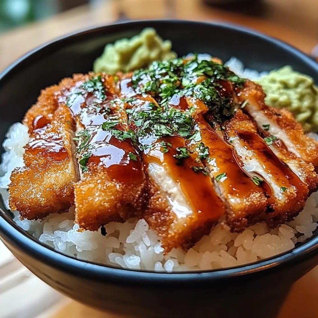 Japanese Katsu Bowls w/ Tonkatsu Sauce: An Incredible Ultimate Recipe