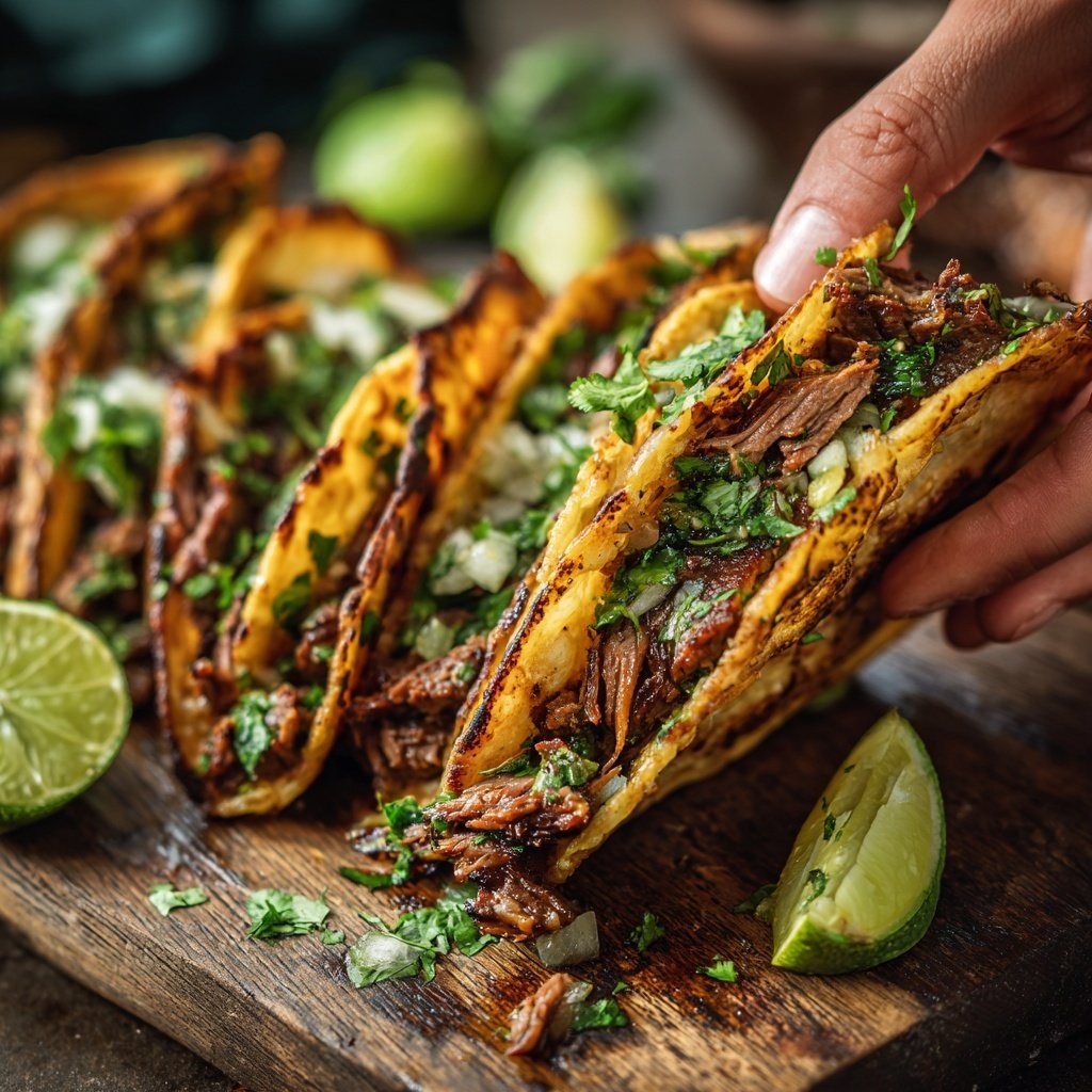 Street Style Carne Asada Tacos