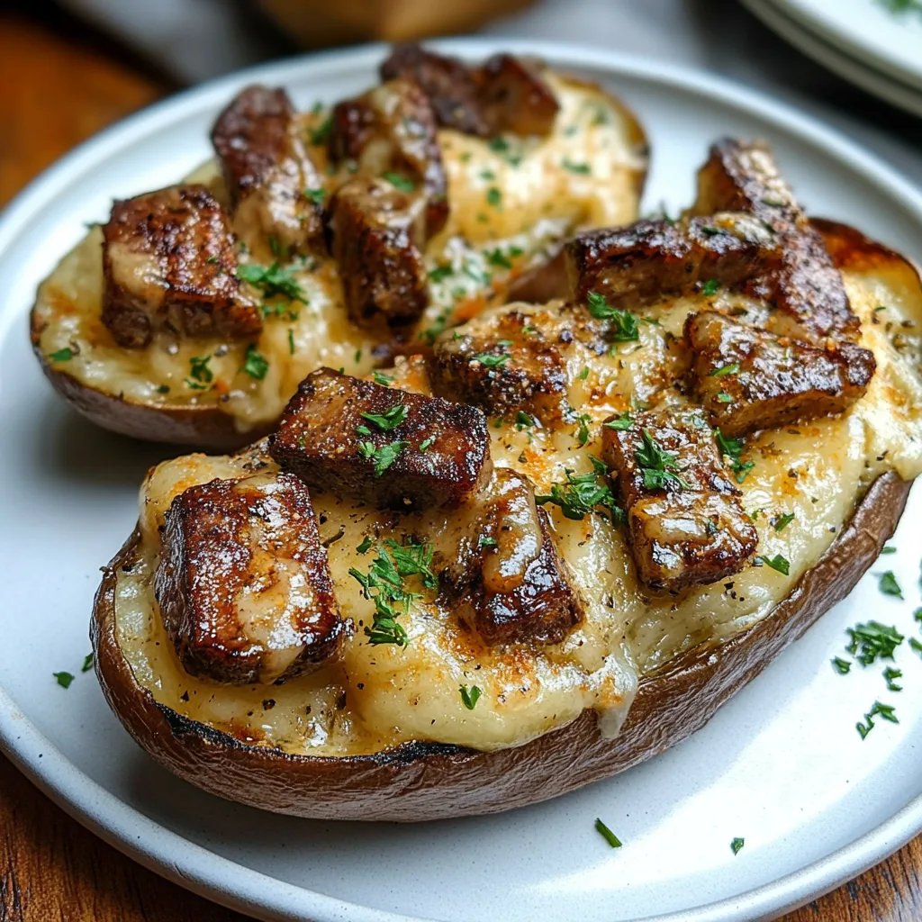 Loaded Baked Potato with Steak Bites: An Incredible Ultimate Recipe
