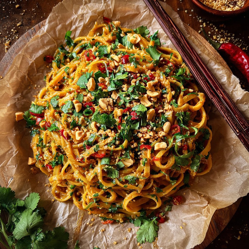 Spicy Peanut Noodle Bowl