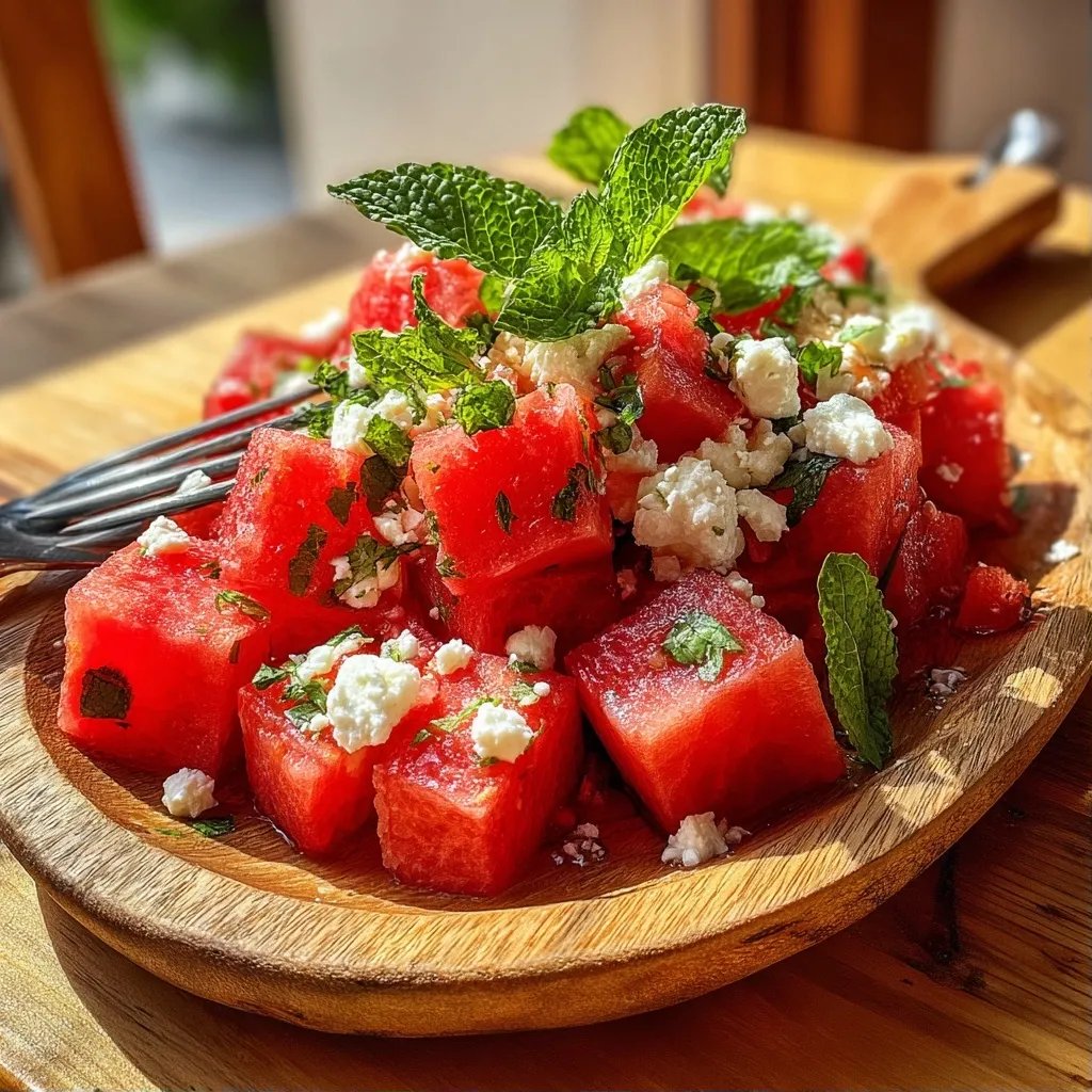 Watermelon Feta Salad