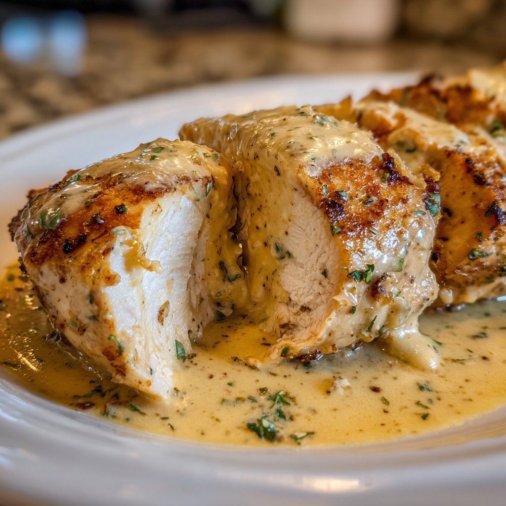 Creamy Chicken Breast with Egg Noodles