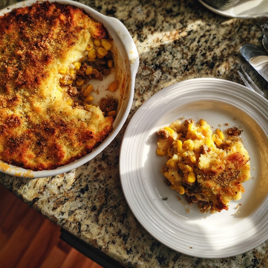 Sweet Corn Shepherd's Pie