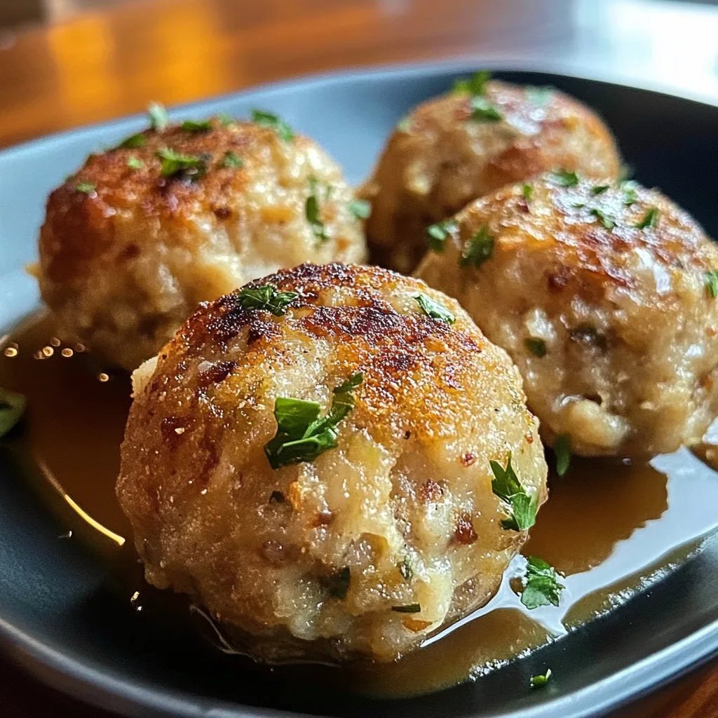 Turkey Stuffing Balls