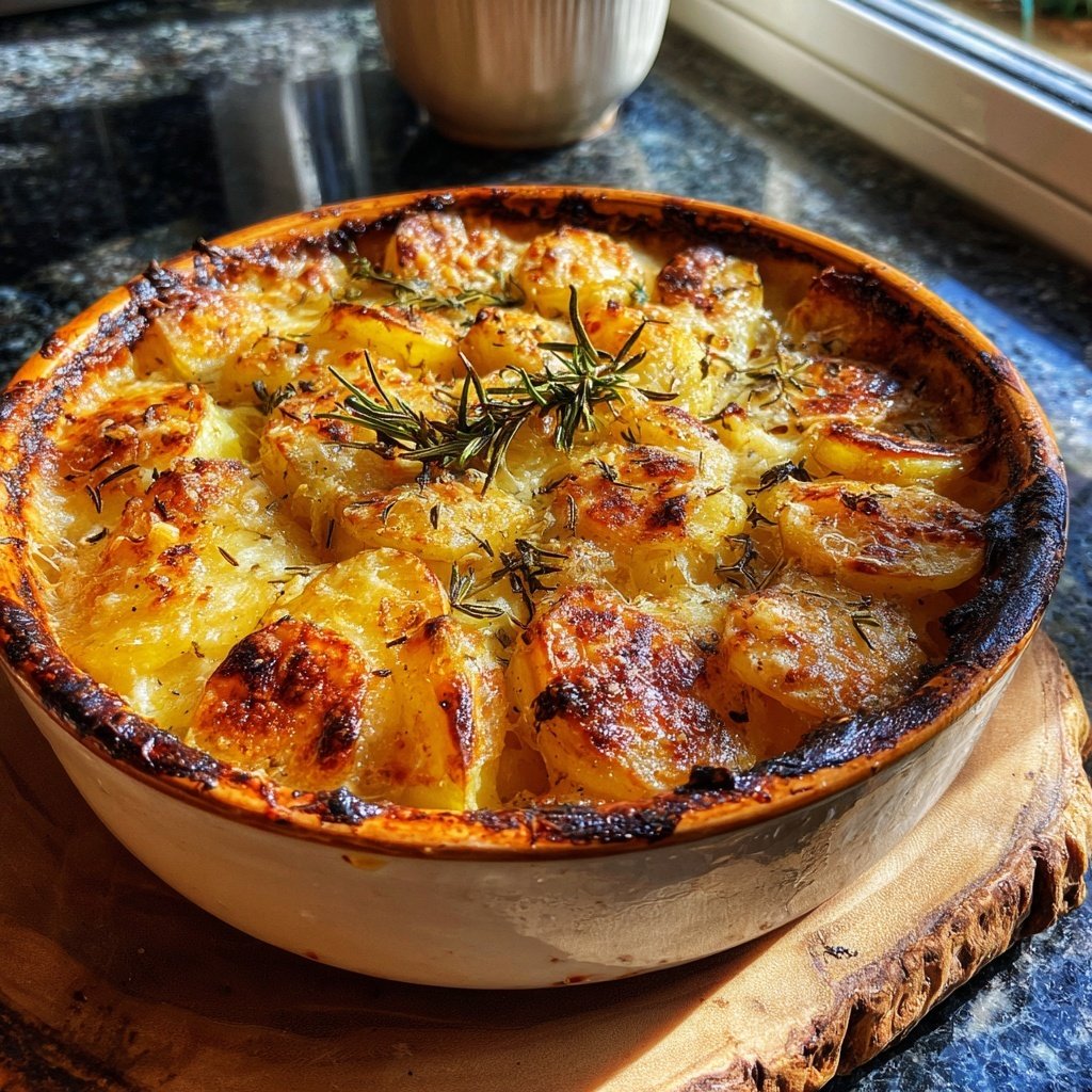 Savory Mediterranean Potato Bake