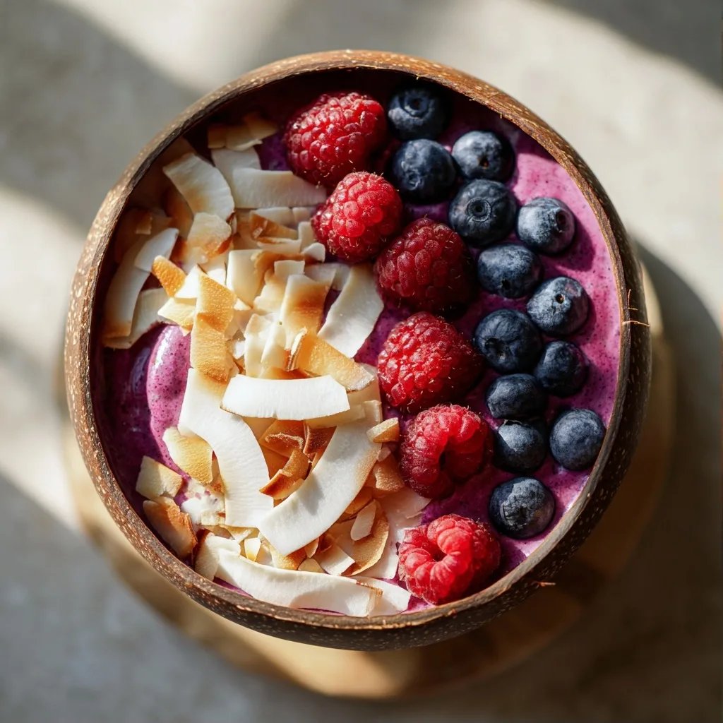 Coconut Berry Smoothie Bowl