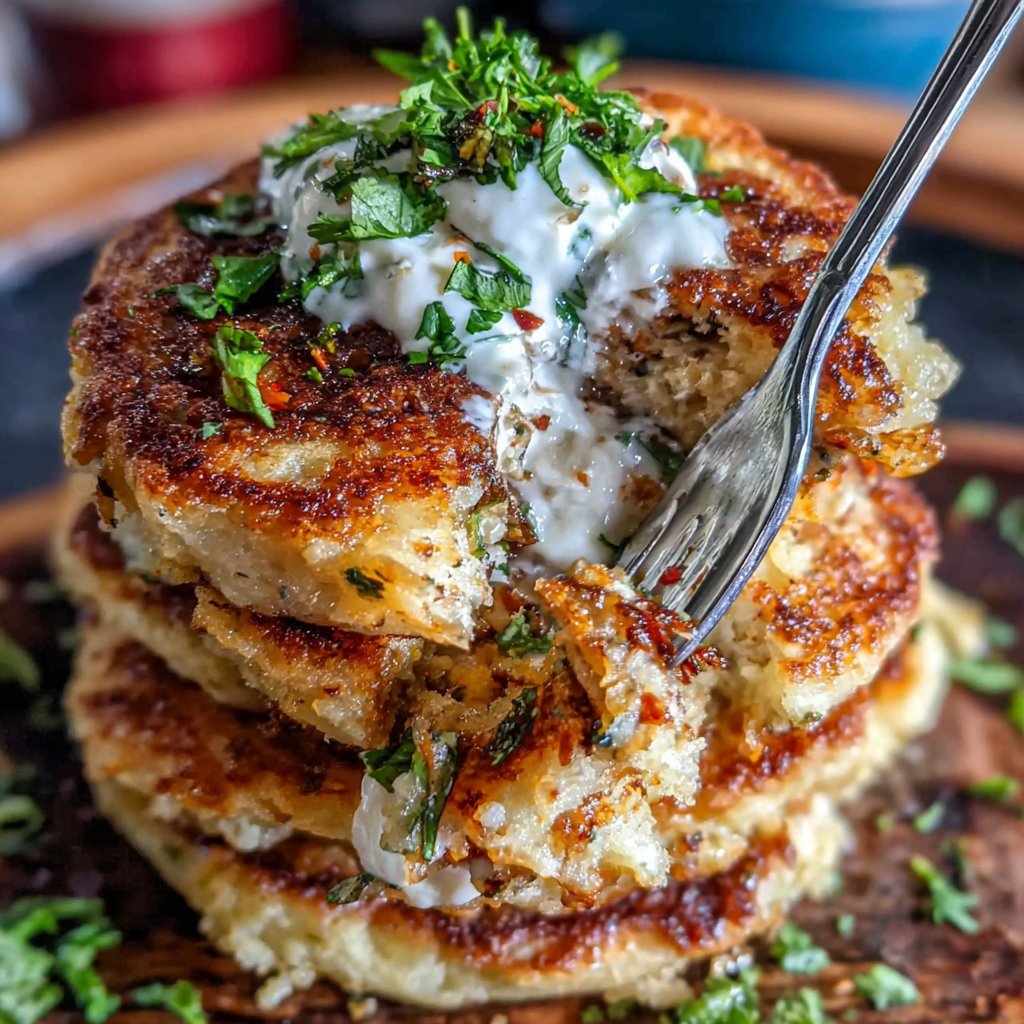 Energizing Savory Red Lentil Pancakes